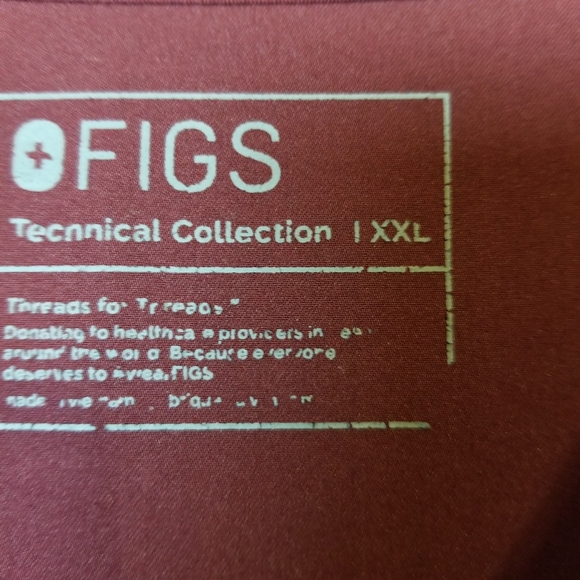 Figs Technical Collection Catarina One Pocket Scrub Med Top - Picture 7 of 7